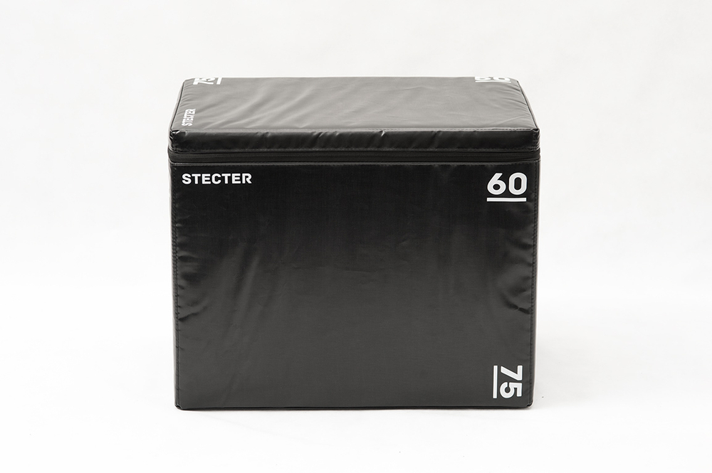 Безопасная тумба для прыжков 75-60-50 (плиобокс)