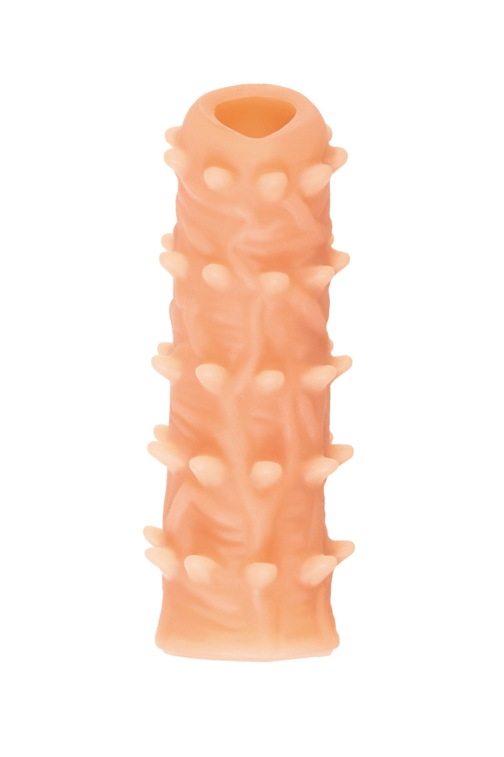 Насадка Kokos с дополнительной стимуляцией телесная 12 см