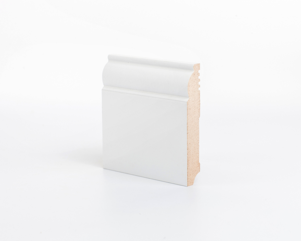 Плинтус напольный под покраску P4.100.16 МДФ Deartio 100x16x2070 мм