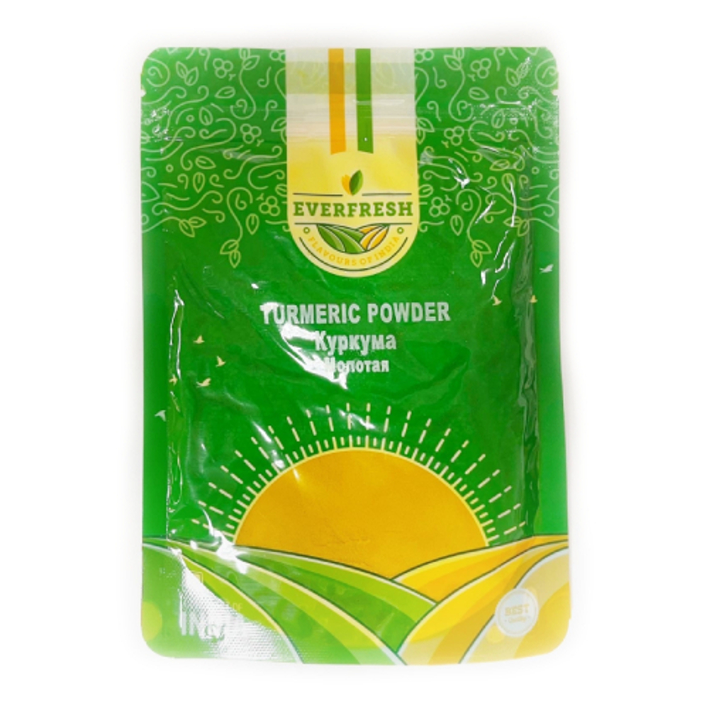 TURMERIC POWDER / КУРКУМА МОЛОТАЯ (Everfresh), 100 г.