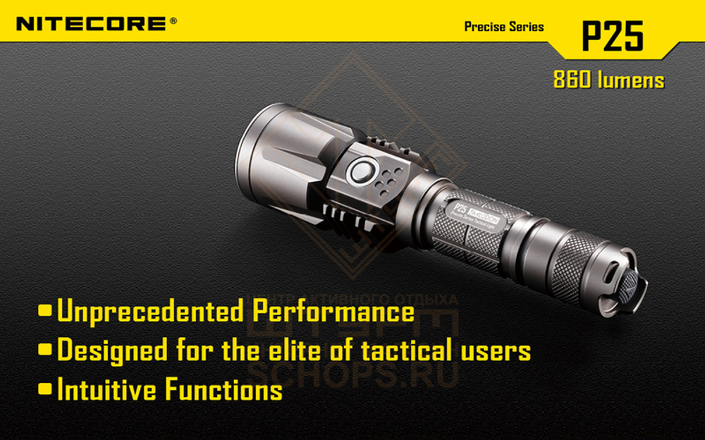 Фонарь Nitecore P25