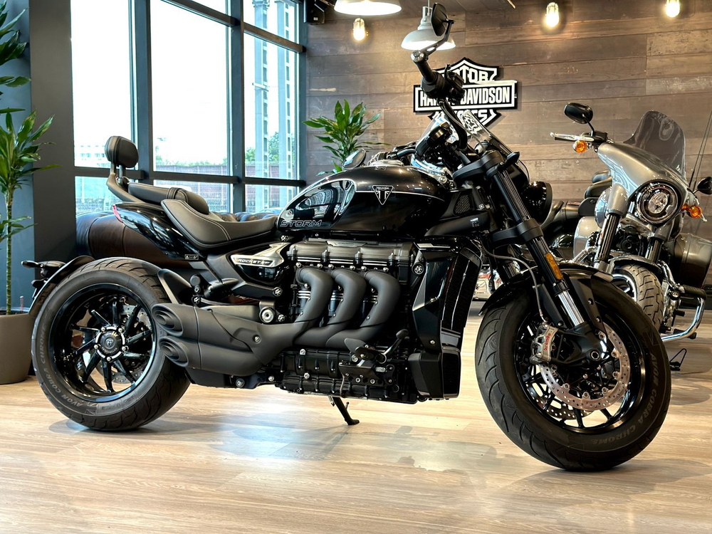 Triumph Rocket 3 GT STORM Granite / Sapphire Black