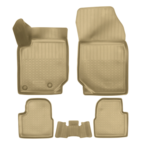Ковры в салон Norplast/Unidec для Citroen C4 (2020-), Бежевый, арт.NPA11-C14-132-B