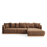 5-и местный нераскладной диван с кушеткой SOHO 801/805/812