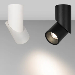 Светильник SP-TWIST-SURFACE-R70-12W Warm3000 (WH-BK, 30 deg) (Arlight, IP40 Металл, 3 года) 024992(1)