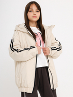 Куртка с лампасом, беж