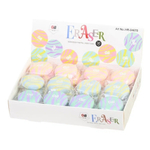 Ластик Basir, круглая форма, серия "Волна", цветной корпус, с рисунком волны