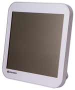 Часы настенные Bresser MyTime LCD, серебристые