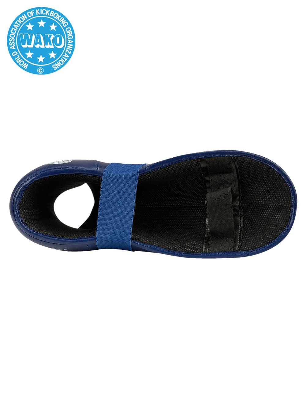 KBSP-3076w Кикбоксерские футы PANTHER WAKO Approved синие