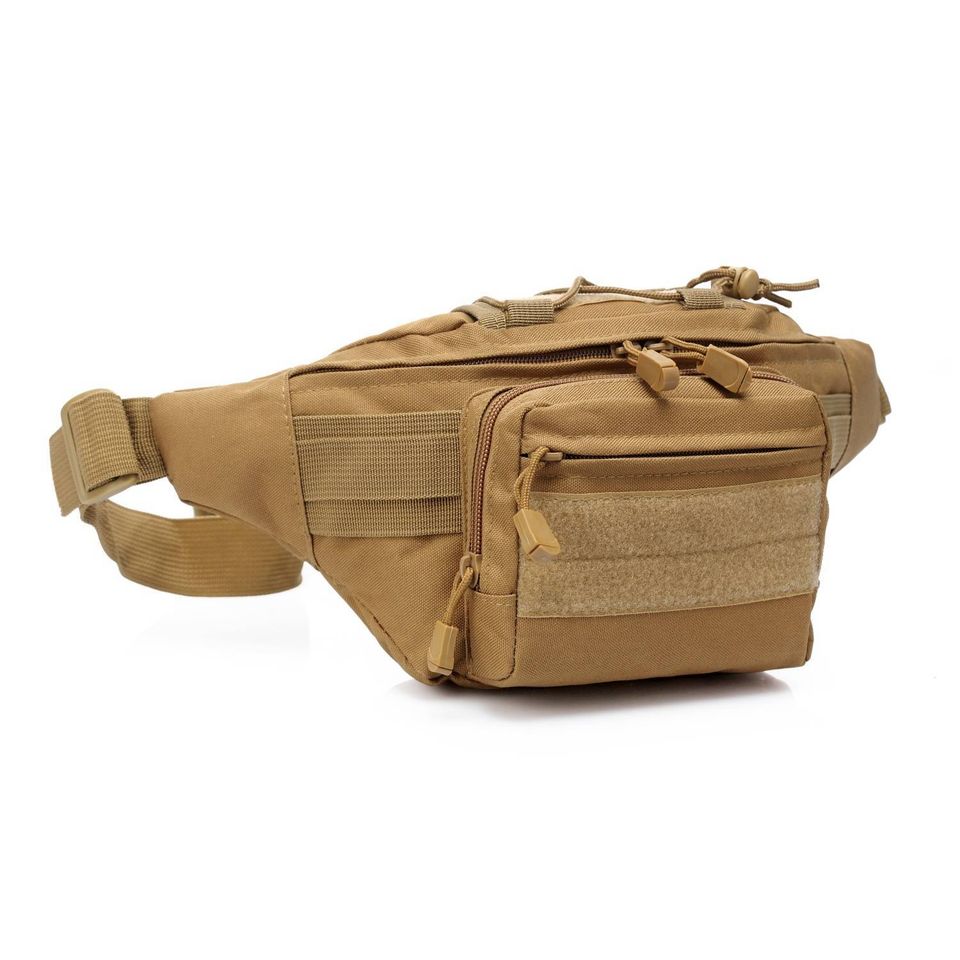 Cумка тактическая на пояс MOLLE (койот)