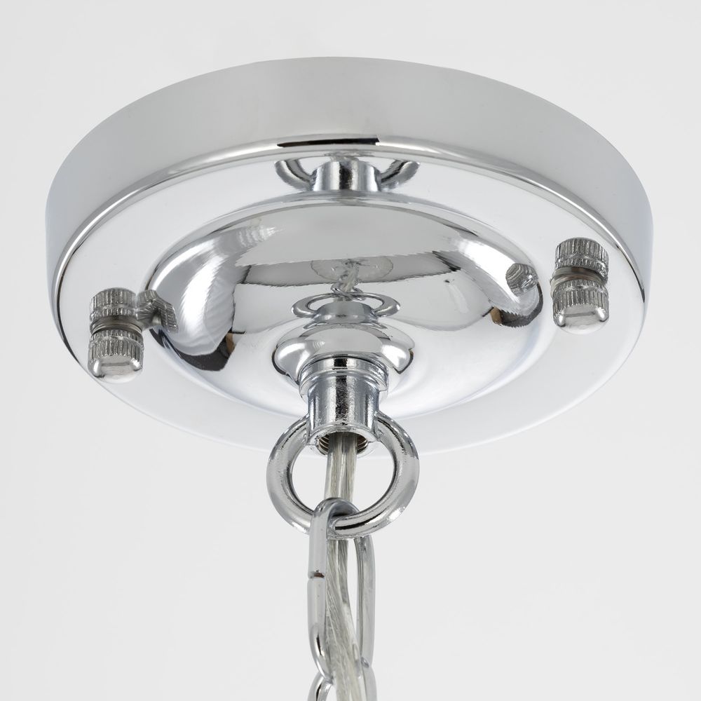 Citilux Инга CL335131 Люстра хрустальная подвесная Хром