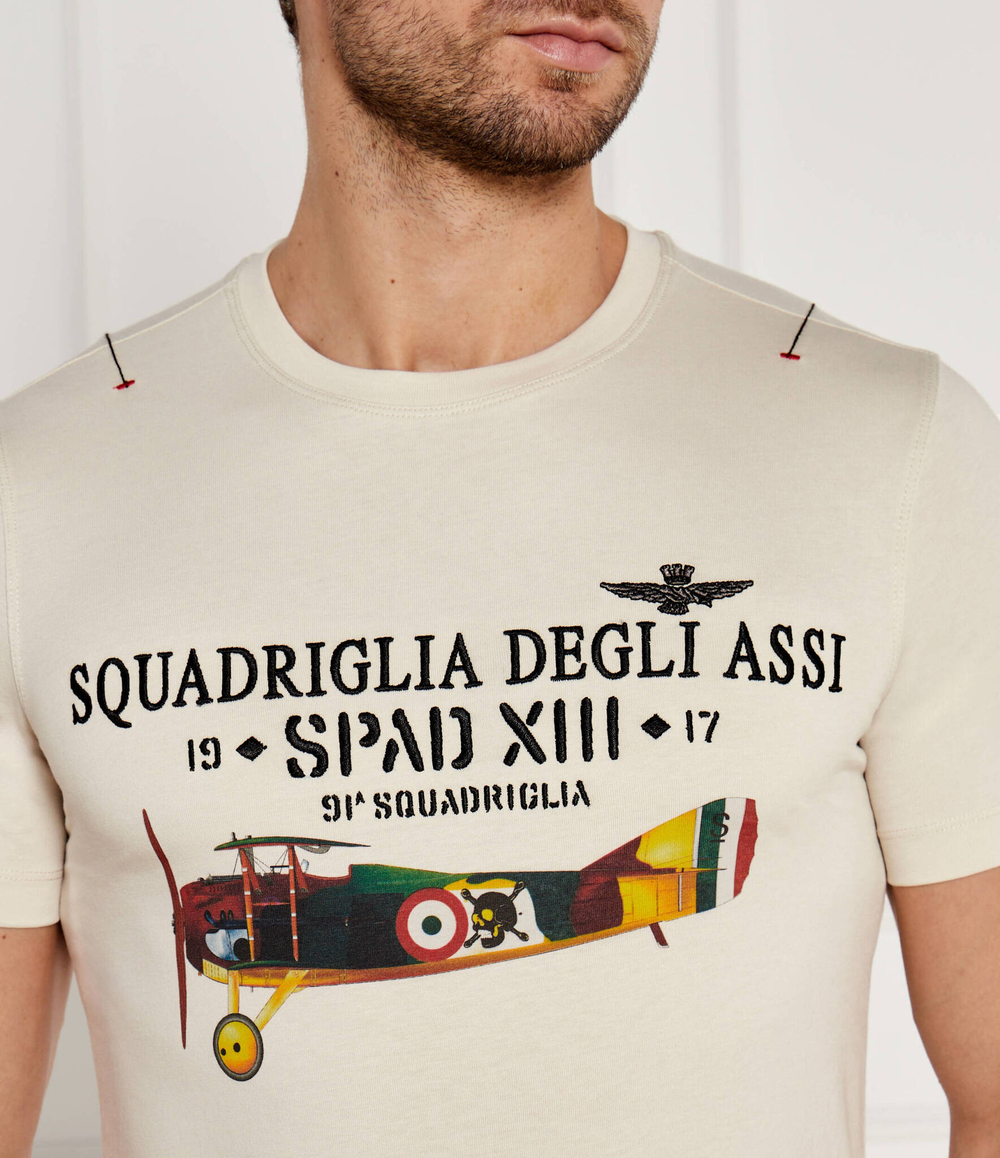 Футболка MC Aeronautica Militare - бежевый(TS2251J635)