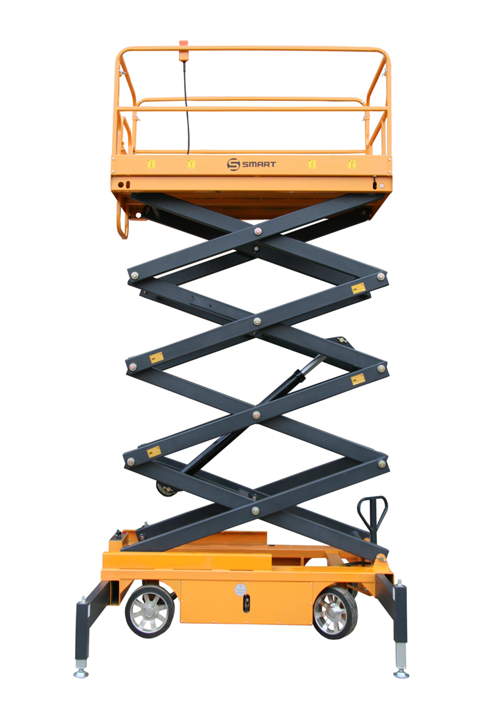 Подъемник ножничный несамоходный SJY-0.5-7 (AC 500 кг; 7 м) SMARTLIFT (SMART)