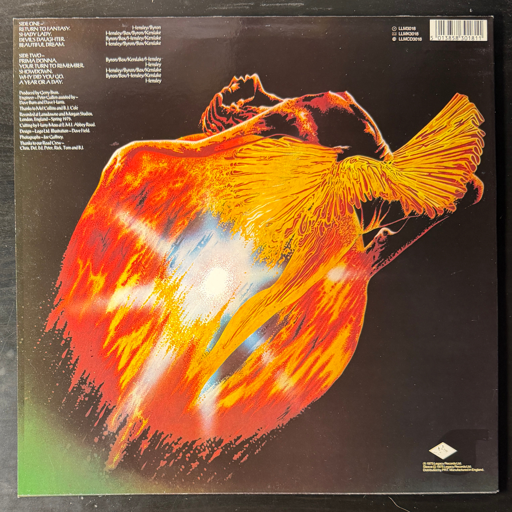 Uriah Heep ‎– Return To Fantasy (Англия) Т