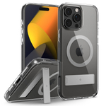 Чехол Spigen Caseology Capella Magsafe Kickstand, clear gray - iPhone 16 Pro