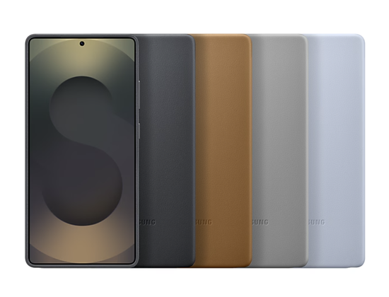 Чехол Kindsuit ( кожа )для Galaxy S25 Ultra. , коричневый