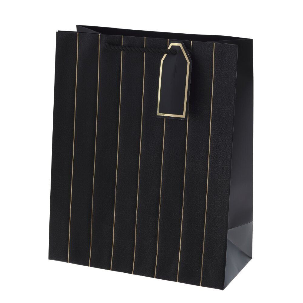 GAEM Пакет подарочный M (бумага 210г/м2, блок 12шт), L26 W12 H32 см, 4в.