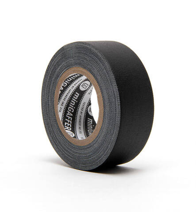 Профессиональный тейп 120mesh @trueGAFF 25мм/9м -  Черный /на тканевой основе для киносъемок и сцен тип Gaffer Pro tape /