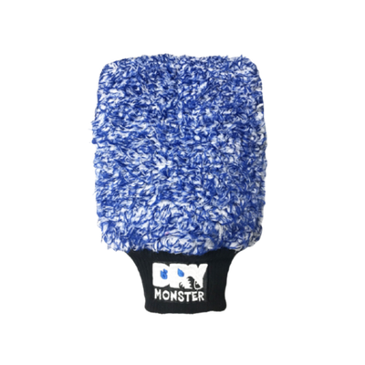 Dry Monster DMM-B - Синяя микрофибровая варежка для мойки MITT