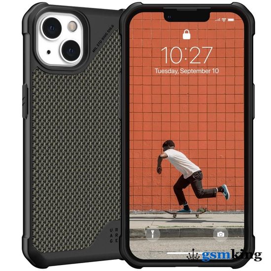 UAG Metropolis LT Kevlar® Series Case for Apple iPhone 13 | 14 Kevlar Olive (Зелёный) 11317O113972