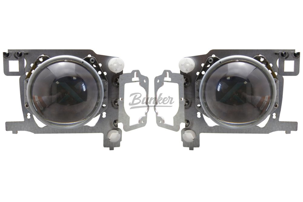 Переходные рамки Hyundai Sonata 7 LF дорестайлинг 2014-2017 ксенон, под линзы Hella 3R, 5R