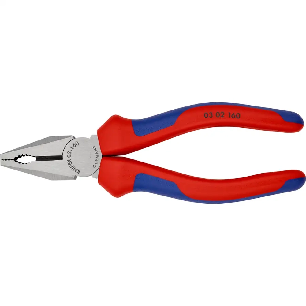 Плоскогубцы комбинированные черненые 160 мм Knipex 03 02 160 SB