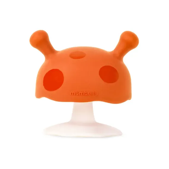Прорезыватель Mombella Грибочек Оранжевый