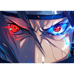 Постер Sasuke sharingan eyes - Naruto