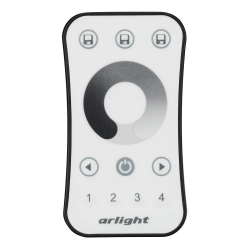 Пульт SMART-R10-DIM (4 зоны, 2.4G) (Arlight, IP20 Пластик, 5 лет) 023033