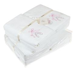 Полотенце 70х140 Devilla Жизель белое