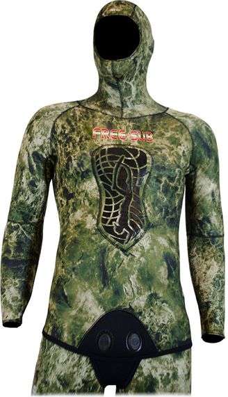 Гидрокостюм Free-Sub Expert Green Jako 1,5 мм