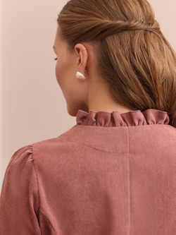 Жакет вельвет укороченный