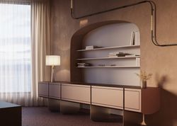 Модульный светильник Maytoni Points C101CL-L1000-24W3-6K-BS