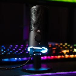 Микрофон для стриминга JBL Quantum Stream, Черный