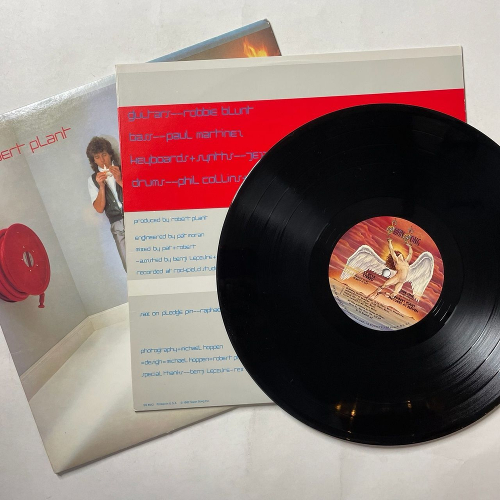 Винтажная виниловая пластинка LP Robert Plant Pictures At Eleven (USA 1982)