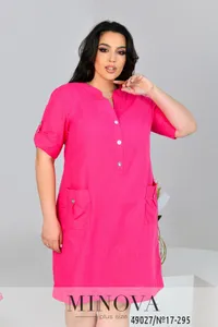 Платье 17-295-малиновый Minova