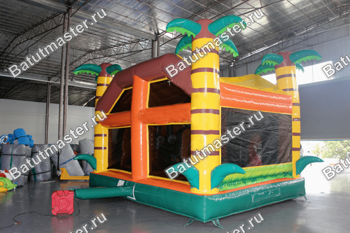 Надувной батут "Драконье царство"