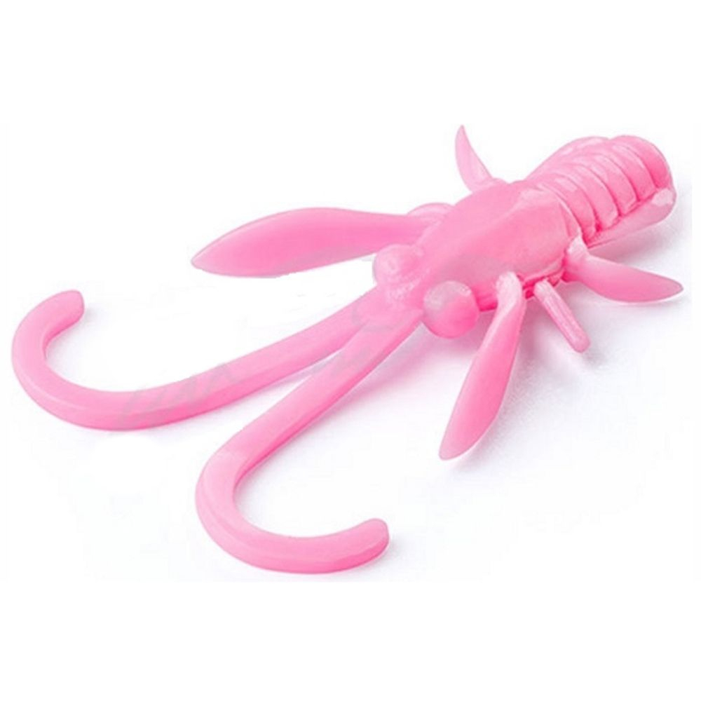 Силиконовая приманка на форель FishUp Baffi Fly 1.5" (10шт в уп.) #113 - Hot Orange