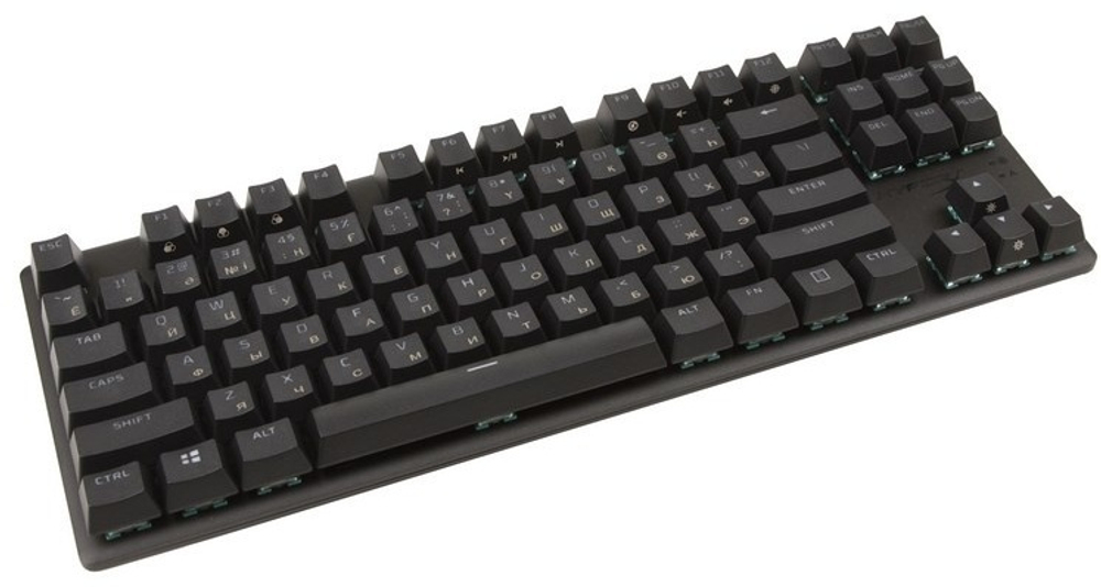 Клавиатура HyperX Alloy Origins Core PBT HX Aqua TKL (639N9AA#ABA) черный