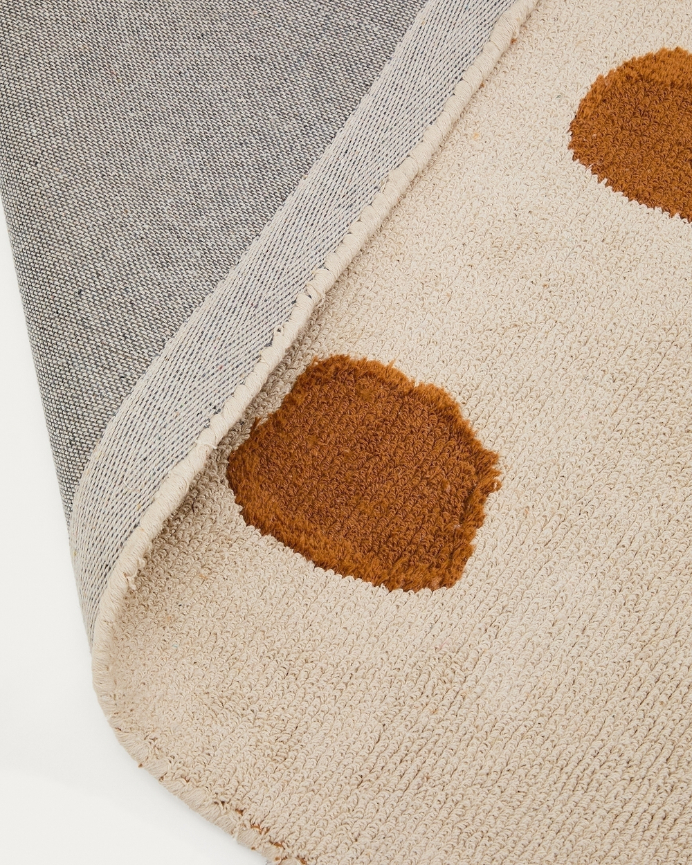 Ковер Tandani бежевый с рисунком гепарда 90 x 150 см