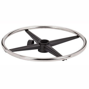 Опора для ног хромированная Ø 450 mm