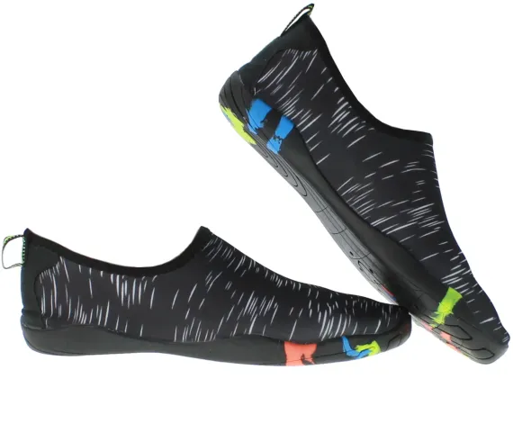 Коралловые тапки SunDoo Color Black&White Stripes