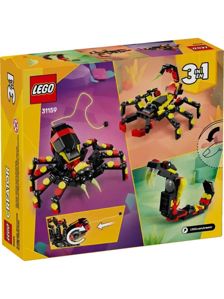 Конструктор LEGO Creator 31159 Неожиданный паук