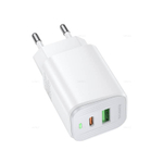 Borofone BAS83A Star PD20W+QC3.0 зарядное устройство (white)