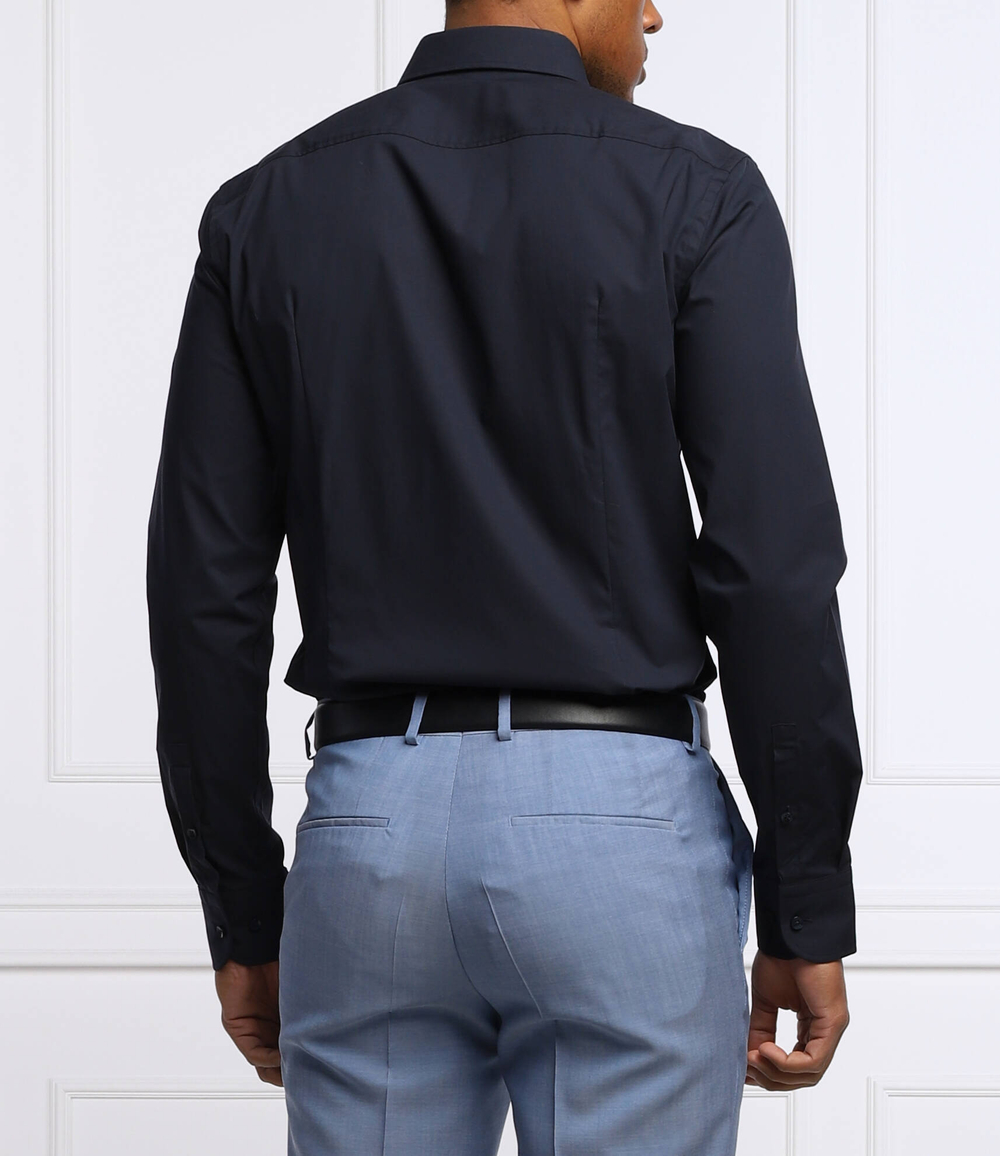 рубашка h-hank-kent-c1-214 BOSS BLACK - темно-синий(50469345)