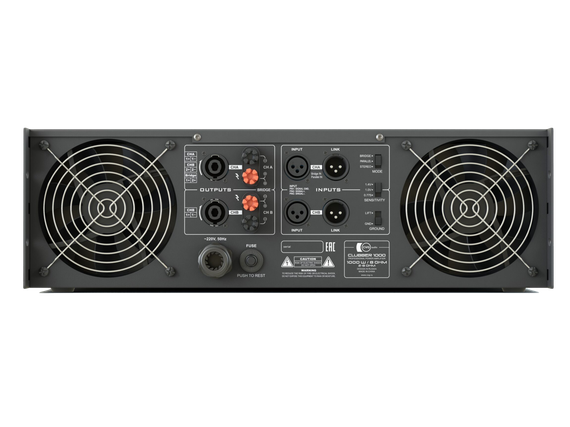 CVGAUDIO Clubber-1000 профессиональный низкоомный двухканальный усилитель мощности