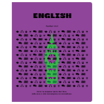 Тетрадь предметная 48л. Английский язык "Профтест" (BG)