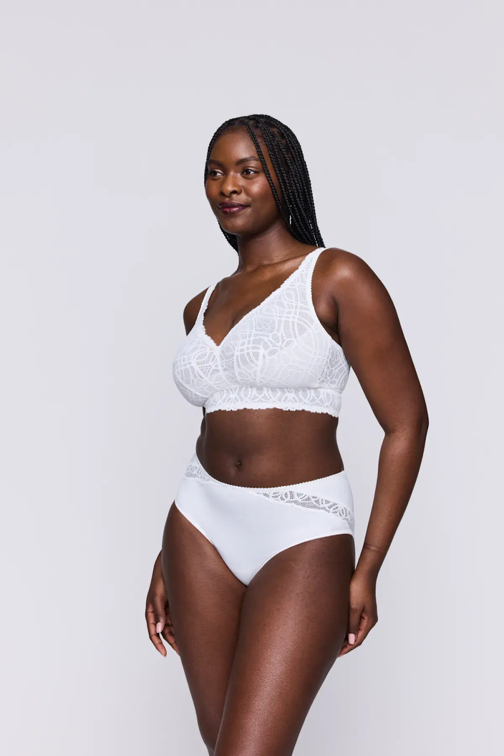 PRIMADONNA SALERNO Бюстгальтер-бралетт, белый