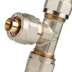 Тройник равнопроходный 16х16х16