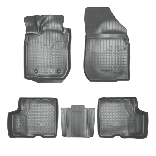 Ковры в салон Norplast/Unidec для VAZ Largus I (2012-2021), Серый, арт.NPA11-C94-550-G